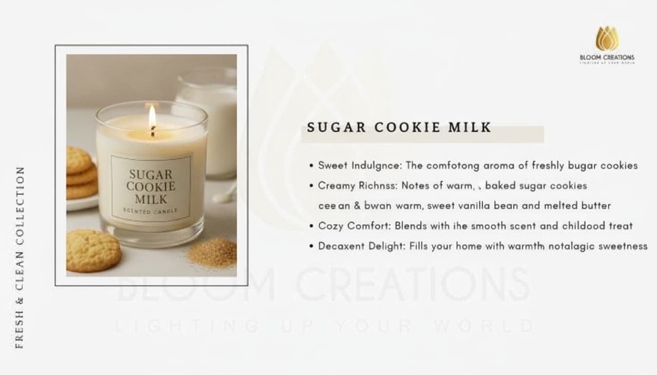 Sugar Cookie Milk Fragrance Oil 100ml