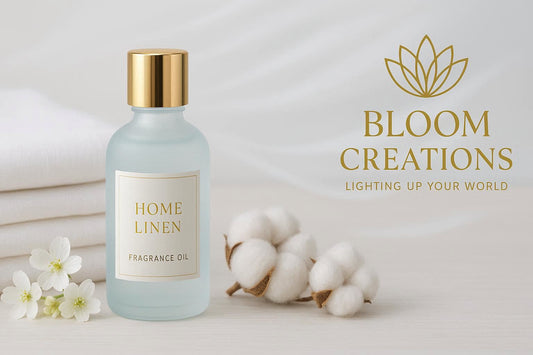 Home Linen fragrance oil 100ml for candle making — fresh clean laundry scent
