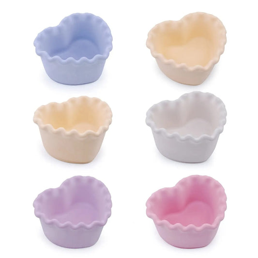 Romantic Heart Cup Silicone Mold-Heart Candle Vessel Mold-Heart Trinket Box Mold-Heart Storage Dish Mold-Epoxy Resin Concrete Jesmonite Mold