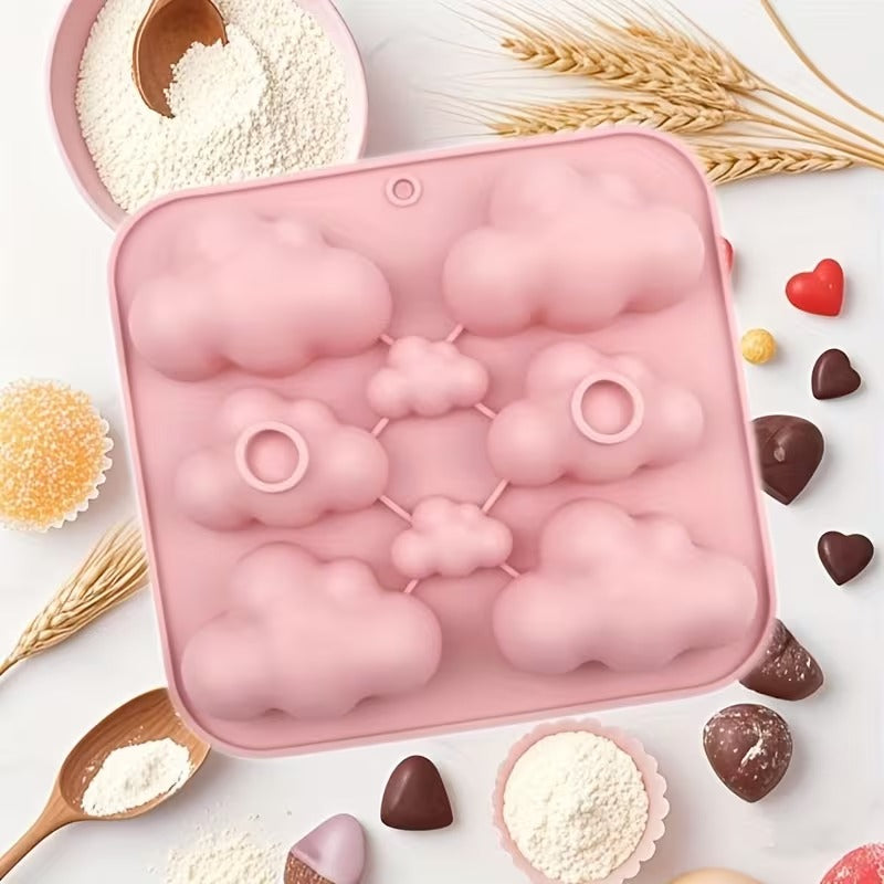 Cloud Silicone Mould – 8 Cavity (3 Sizes)