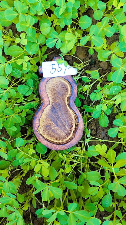 Snowman wooden dough bowl