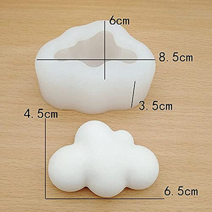 Cloud Shape Candle Mold