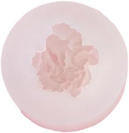 Carnation Flower Shape Candle Mold I 3D Fondant Flowers Silicone Scented Wax Mould