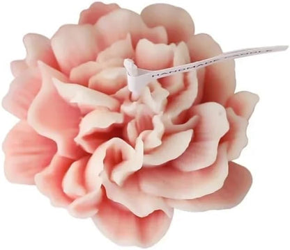 Carnation Flower Shape Candle Mold I 3D Fondant Flowers Silicone Scented Wax Mould