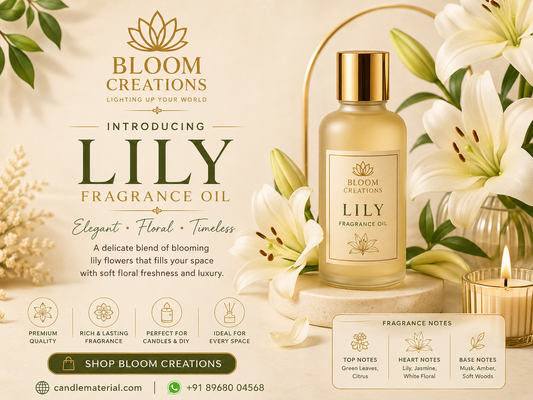 Lily Fragrance Oil for Candle Making – Elegant Floral Scent