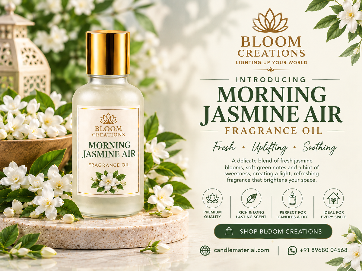 Morning Jasmine Air Fragrance Oil by Bloom Creations – fresh, uplifting, soothing