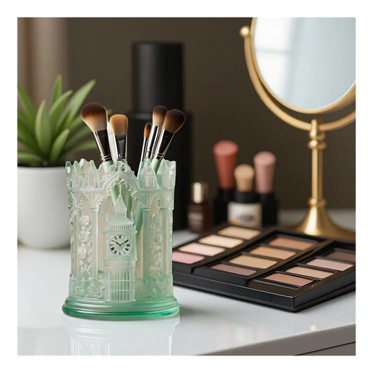 Big Ben Silicone Mold | 9cm Gothic Clock Tower Candle Wax Brush Holder Planter