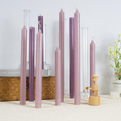 Tall Taper Candle Mould — finished candle | Bloom Creations India