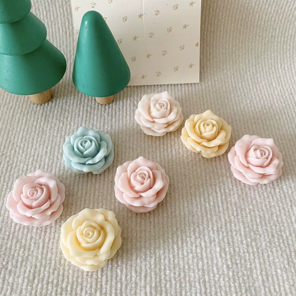 3D Rose Flower Silicone Mold 5cm — use case | Bloom Creations India