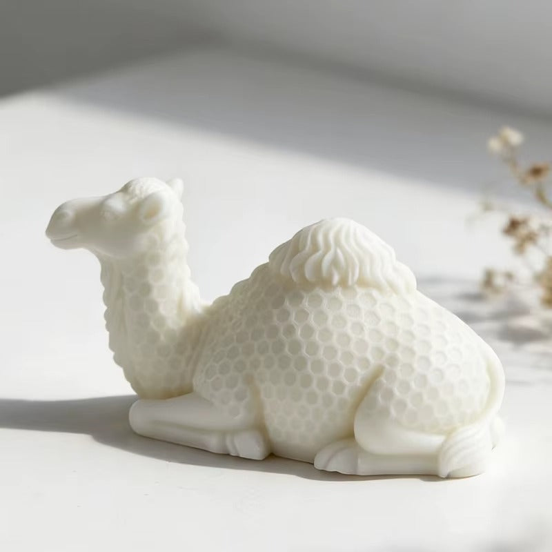 3D Sitting Camel Silicone Mold — use case | Bloom Creations India
