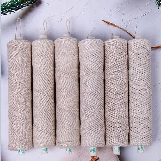 Paper Interweaved Wick Roll — Smokeless 100% Natural Eco Braided | Bloom Creations India