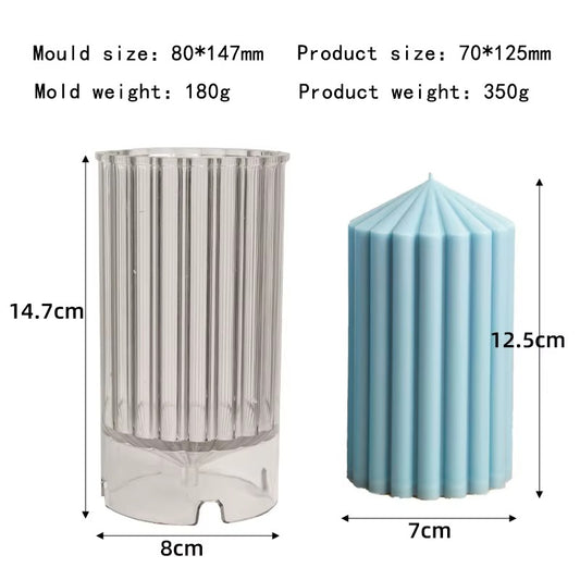 Circus Pillar Candle Mould