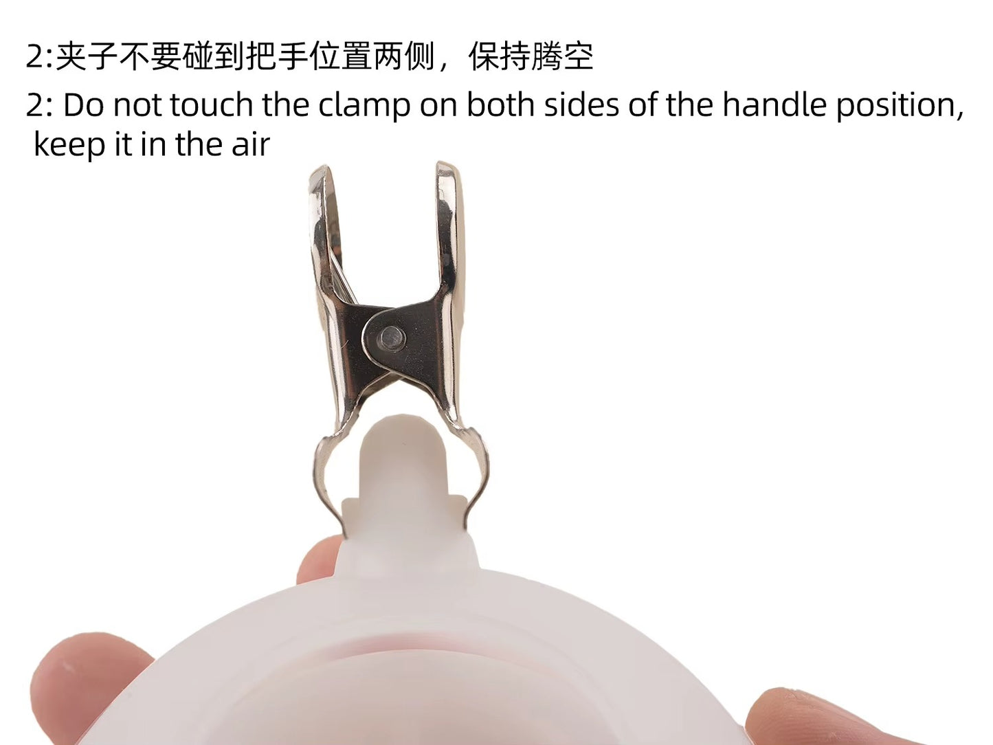 Tea Cup & Saucer Candle Silicone Mould – Heart Detail with Metal Clamp