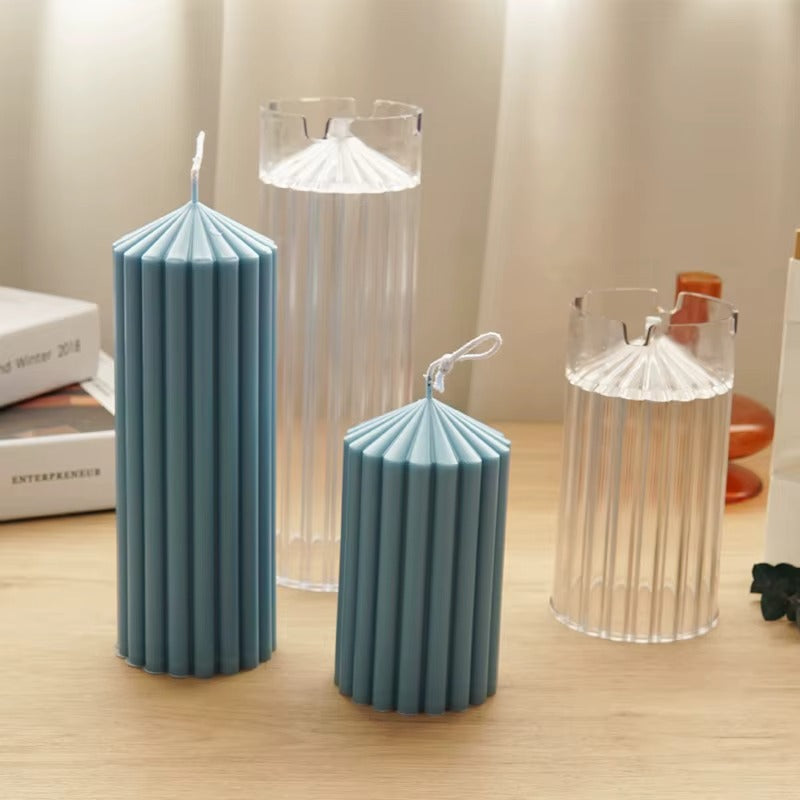 Circus Pillar Candle Mould
