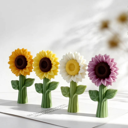 Sunflower Stem Silicone Mold — size reference | Bloom Creations India