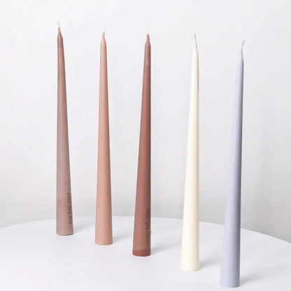 Reusable Taper Candle Making Mould – Clear Plastic Pillar Mold for DIY Candle Crafting