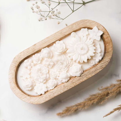 Wooden Boad Shape Container