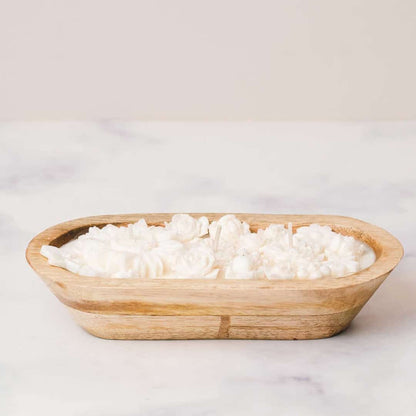 Wooden Boad Shape Container