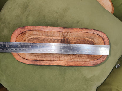 Wooden Boad Shape Container