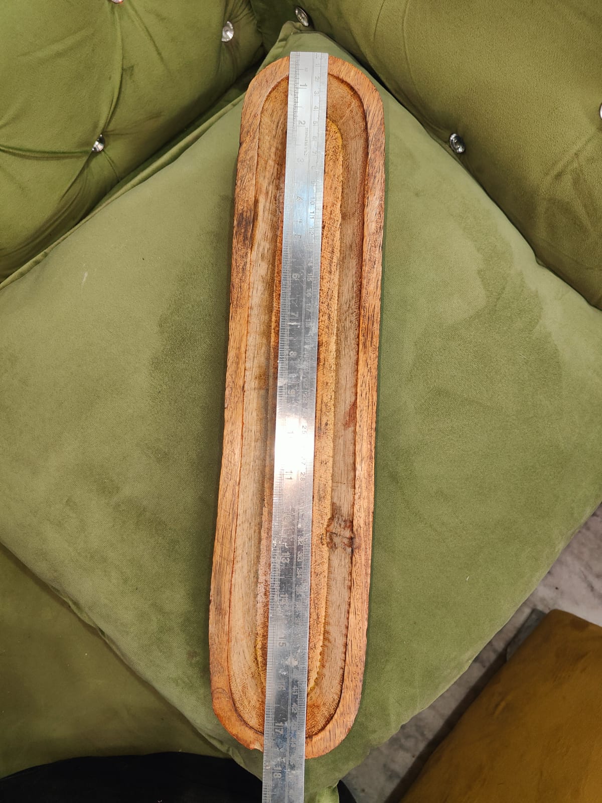 Wooden Boad Shape Container