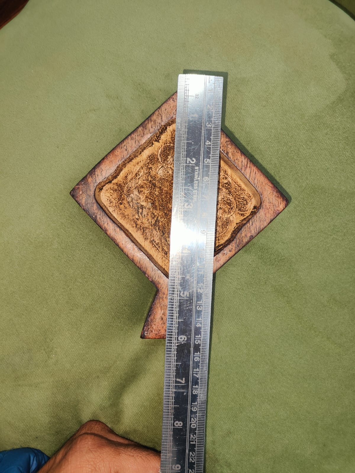 Kite Shape wooden Container