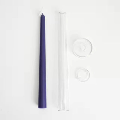 Reusable Taper Candle Making Mould – Clear Plastic Pillar Mold for DIY Candle Crafting
