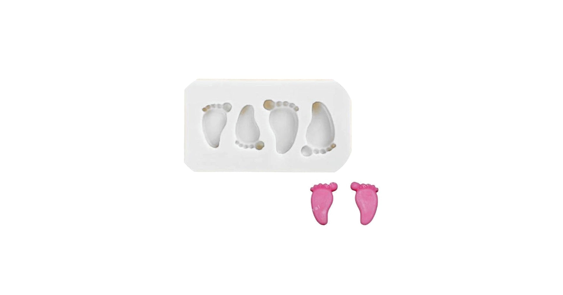 Baby Feet Silicone Mold — use case | Bloom Creations India