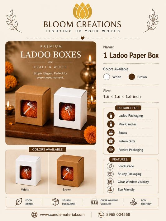 1 Ladoo Paper Box