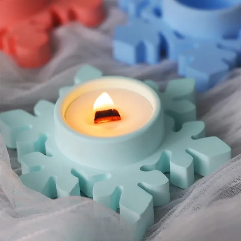 Snowflake T-light holder mold