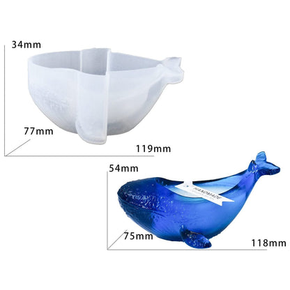 Blue Whale Candle & Planter Mould