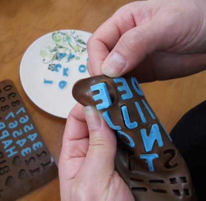 Alphabet Silicone Mould – Resin, Clay & Fondant Letter Mould