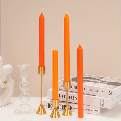 Clear Plastic Taper Candle Mold 25cm — size reference | Bloom Creations India