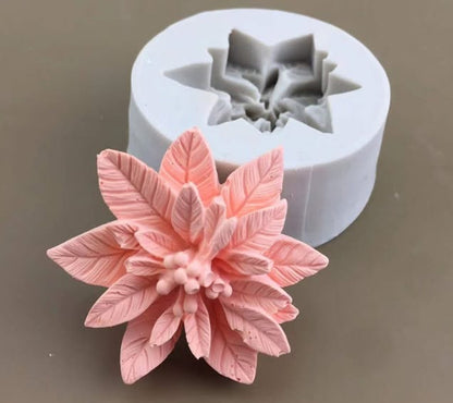 Poinsettia Silicone Mold