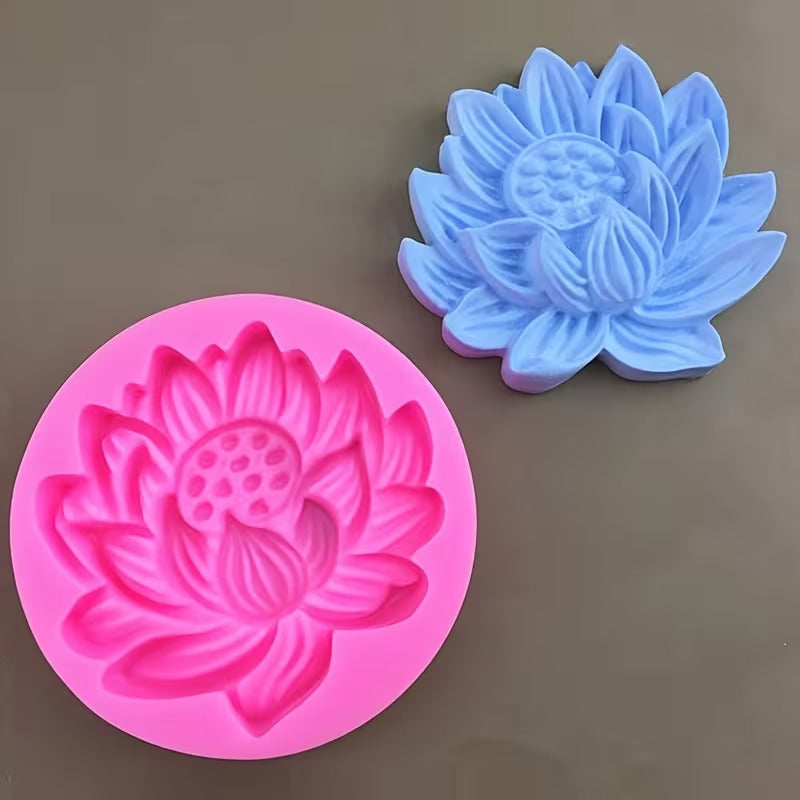 Extra Large Lotus silicone mold