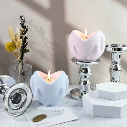 Heart Hands Candle Mold Silicone for DIY Crafting, Handmade Soap Making, Resin Art, Aromatherapy Wax, Home Decor & Gifting Projects