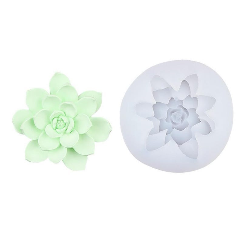 Flower Silicone Candle Mould | 67mm Wax, Soap & Resin Mould