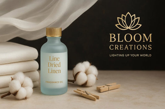 Line Dried Linen fragrance oil 100ml for candle making — fresh clean cotton scent