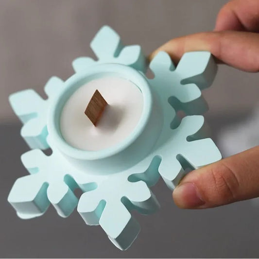 Snowflake T-light holder mold