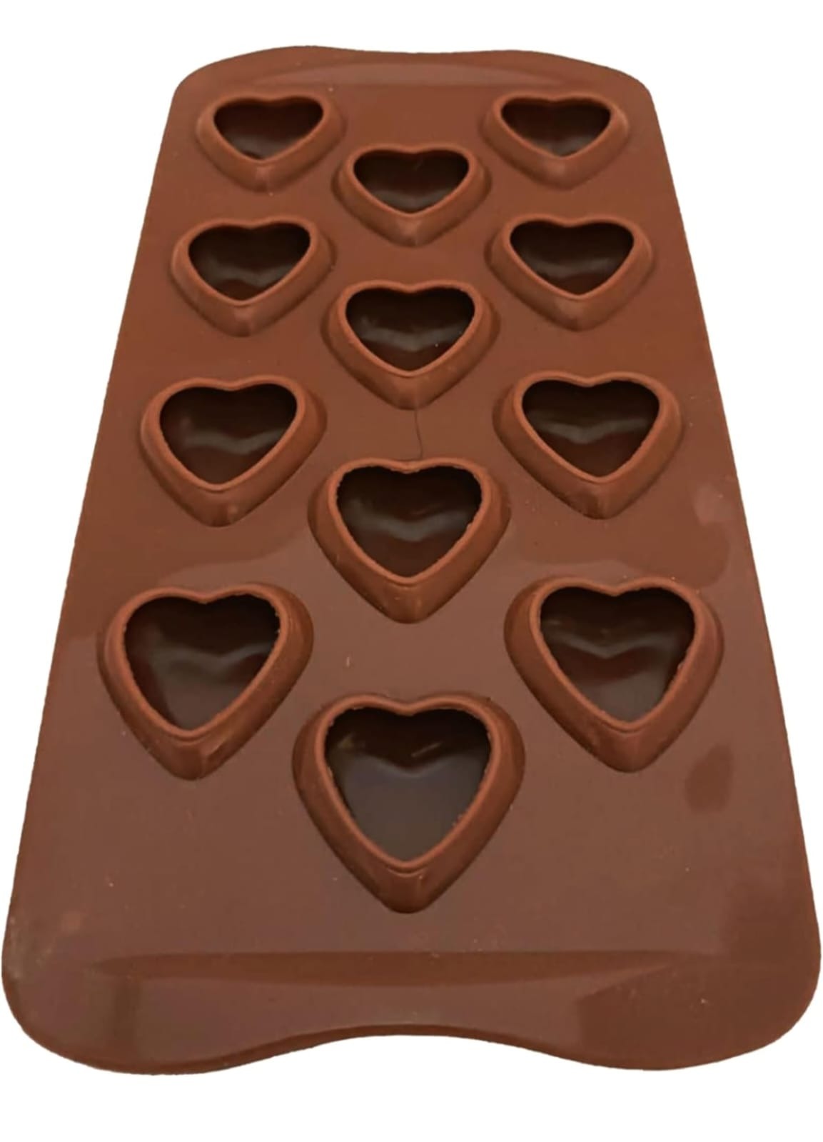 12 Cavity 3D Heart Shape Chocolate Mold
