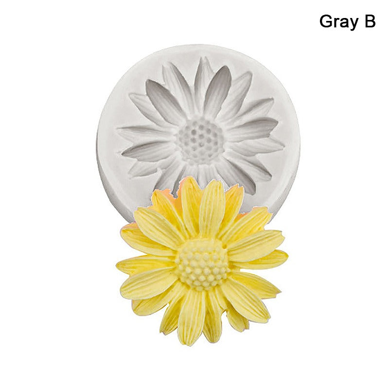 Aromatherapy Soap Mold For Candle Making Kit DIY Flower Handmade Candle Mold