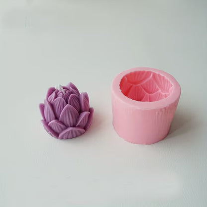 3D Lotus Flower Silicone Mold