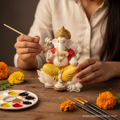 Ganesha Hand Painting