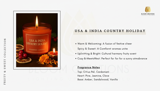 USA & India Country Holiday Fragrance oil 100ml
