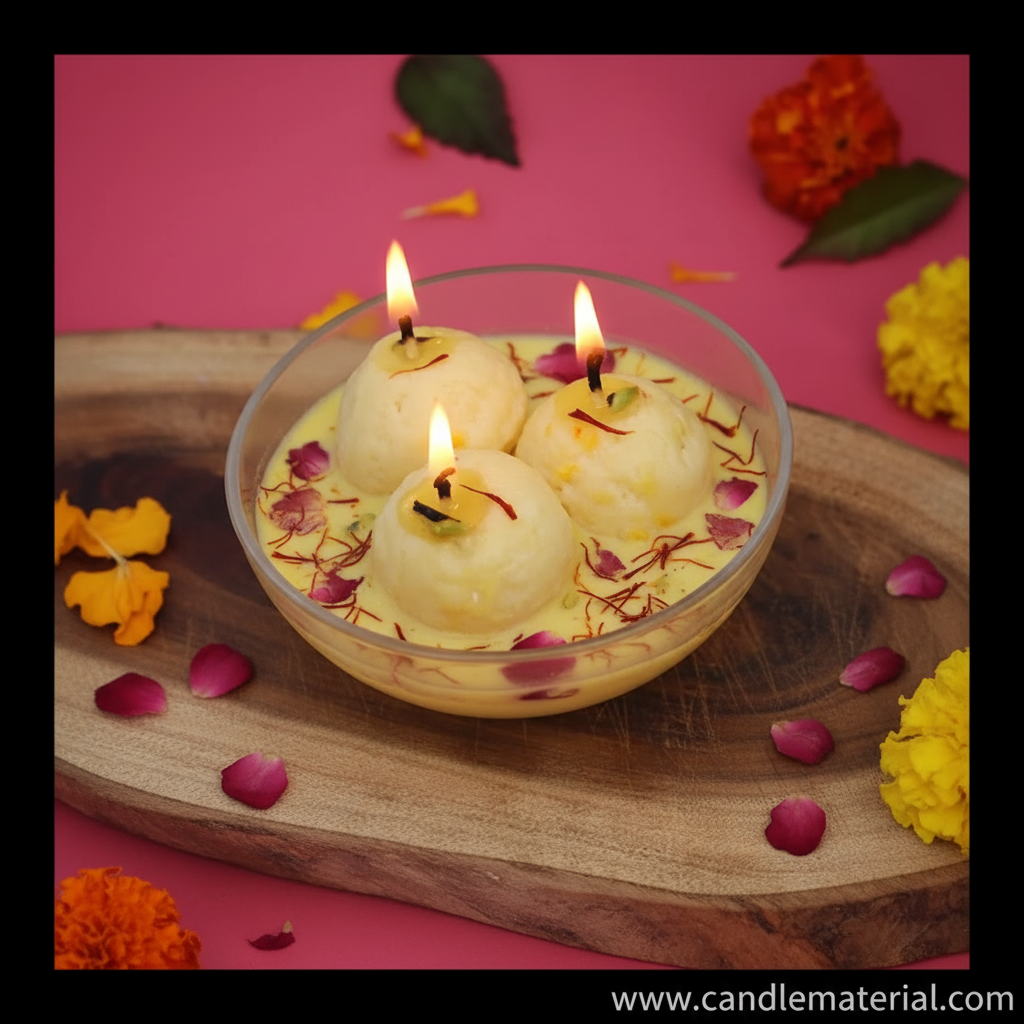 Gulab Jamun Floating Bowl