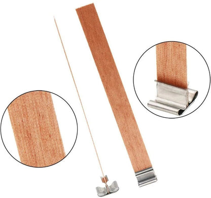 Wooden Candle Wicks 1mm — detailed view | Bloom Creations India