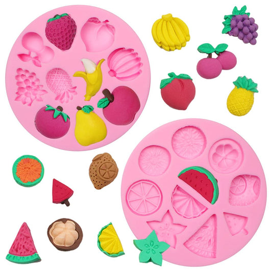 Fruits silicone mould for candle making — realistic fruit-shape molds for novelty candles