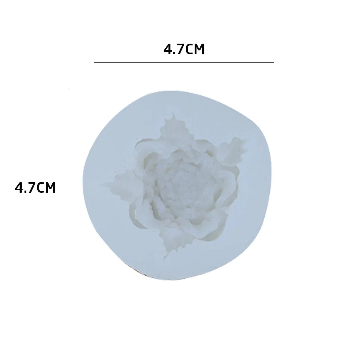 3D Rose/Peony Flower Silicone Mold