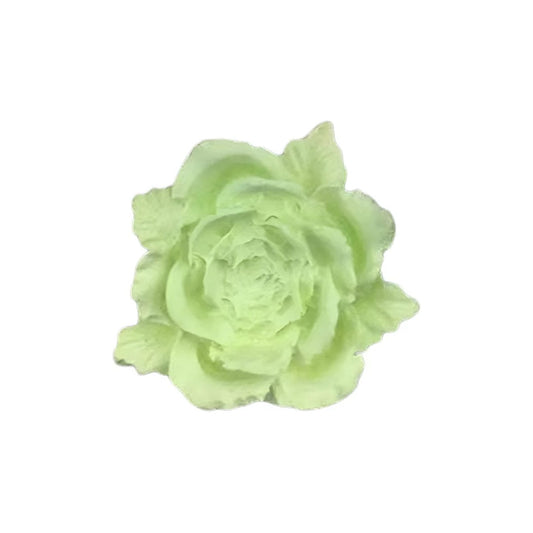 3D rose and peony silicone candle mold for floral handmade candles