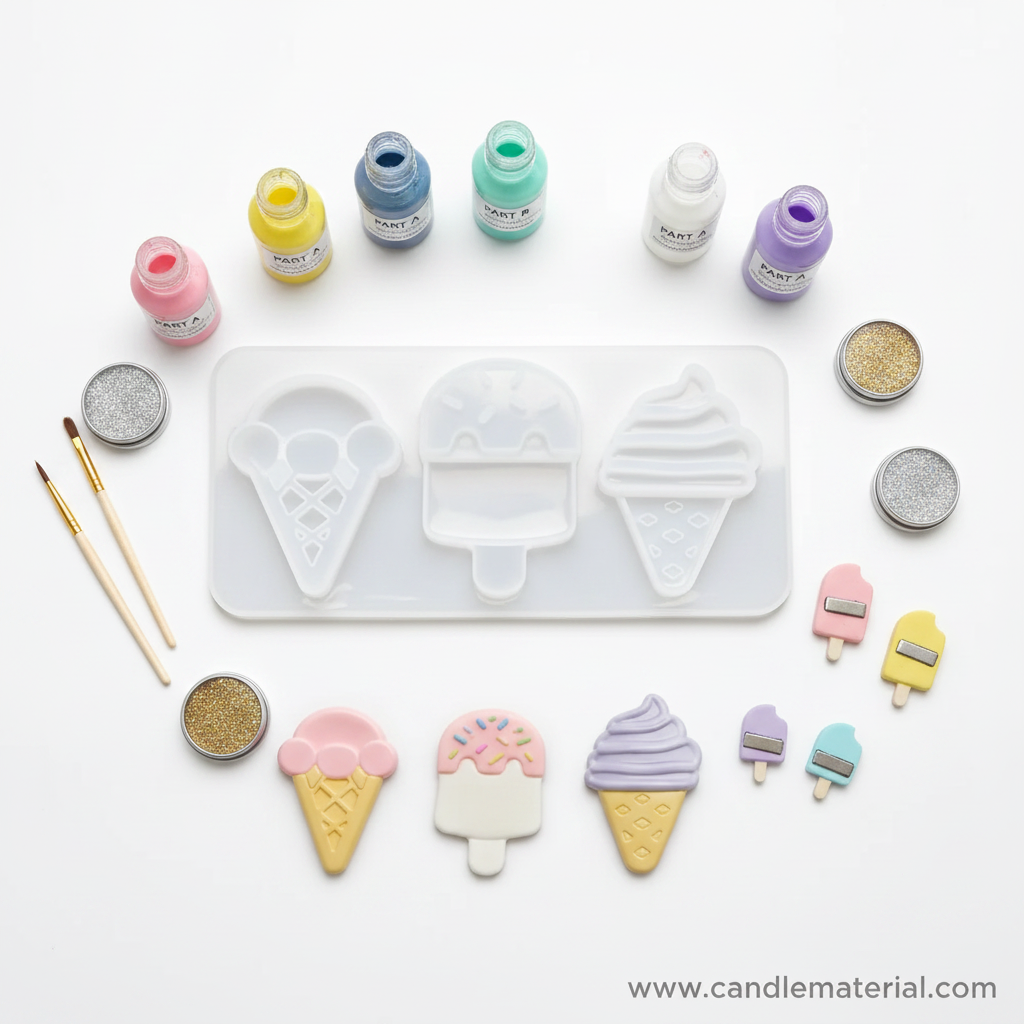 Ice Cream Resin Kit