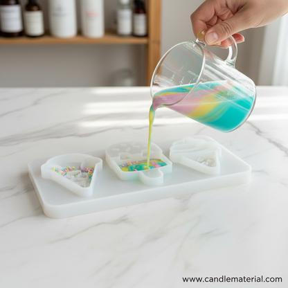 Ice Cream Soap Making